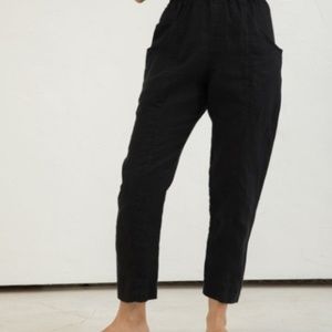 Elizabeth Suzann ClydeBlack Canvas Pant
